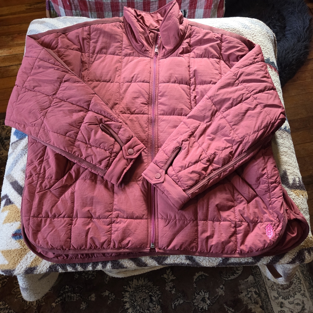 FP Movement by Free People Pink Puffer Jacket